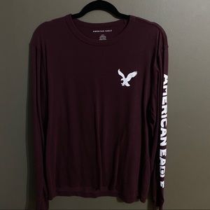 Burgundy long sleeve